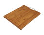Inde Tabla Cortar Bambu Dark Con Asa 34.5 cm (12 Unidades)