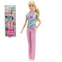 Mattel Barbie Muñeca Tú Puedes Ser Enfermera GTW39 +3 Años Muñeca Enfermera con Estetoscopio para Niñas