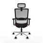 PIQUERAS Y CRESPO Silla de oficina Haches con mecanismo Sincro/Traslack Morado y Blanco