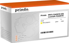 Prindo Tóner amarillo PRTLC242XY0 Classic XXL