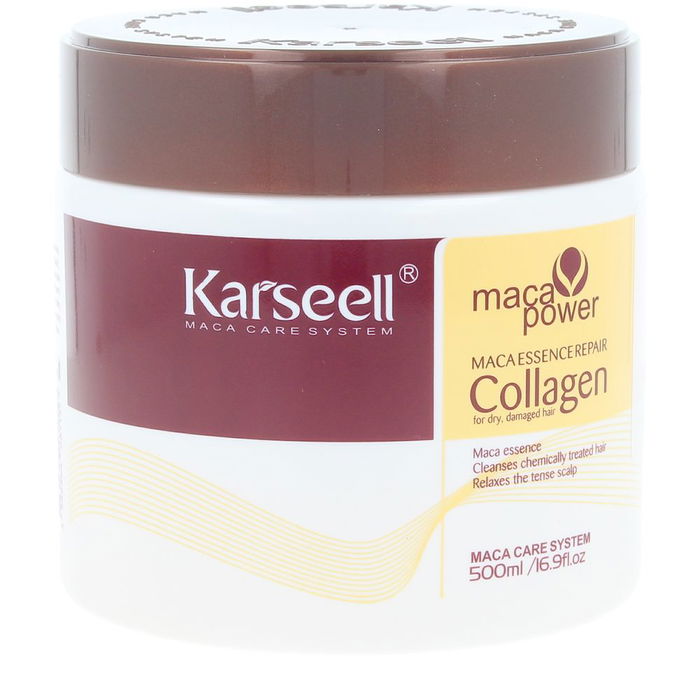 Karseell Mascarilla Capilar Colágeno y Esencia de Maca 500 ml