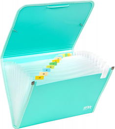 Carchivo Acordeon 19260025 Polipropileno Soft Folio 13 Departamentos Rosa