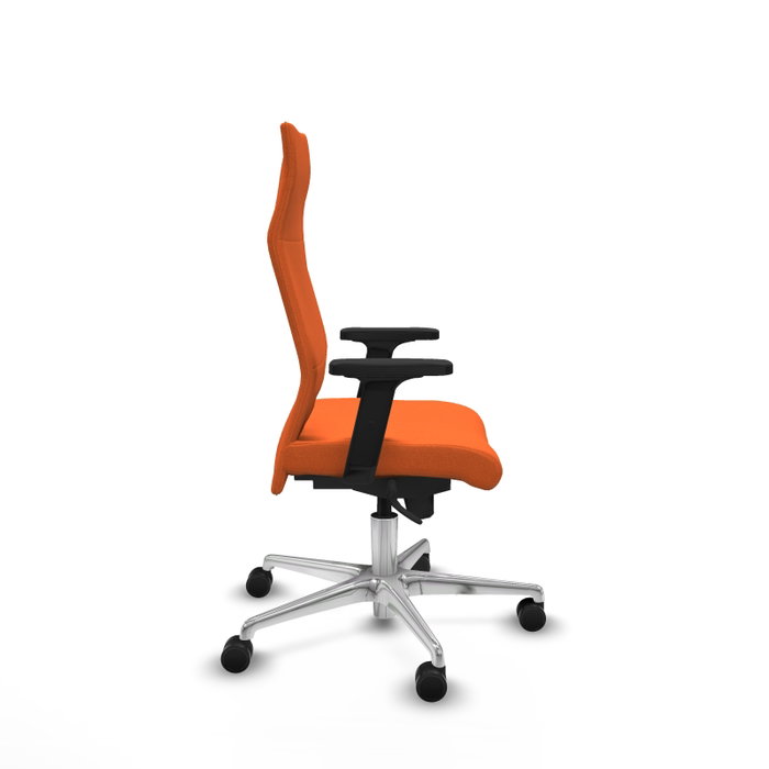 PIQUERAS Y CRESPO Sillón Albacete Naranja con Mecanismo Sincro PIQUERAS Y CRESPO Sillón Albacete Naranja con Mecanismo Sincro