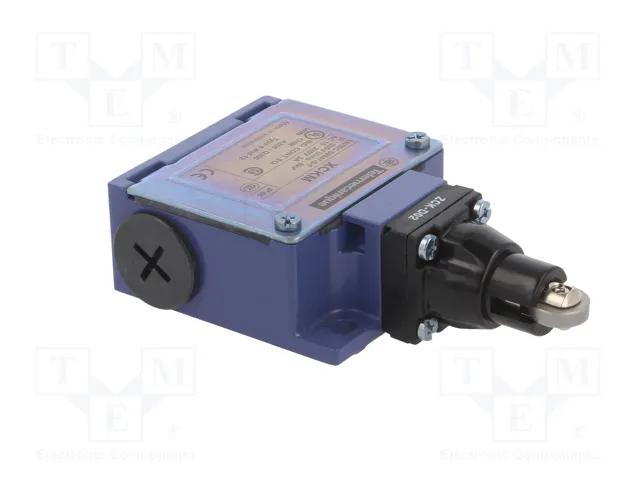 TELEMECANIQUE SENSORS Interruptor de fin de carrera con roldana metálica Ø12mm NO + NC