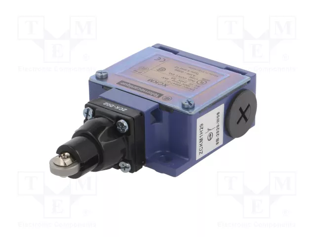TELEMECANIQUE SENSORS Interruptor de fin de carrera con roldana metálica Ø12mm NO + NC