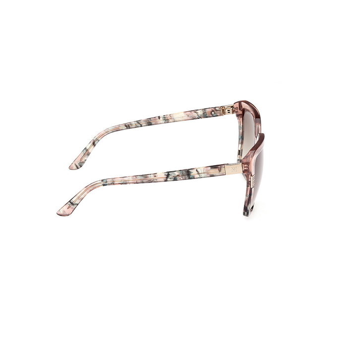 Guess By Marciano GM00009 Gafas de Sol Mujer Rosa Animal Print Cuadradas 58 mm