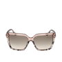 Guess By Marciano GM00009 Gafas de Sol Mujer Rosa Animal Print Cuadradas 58 mm