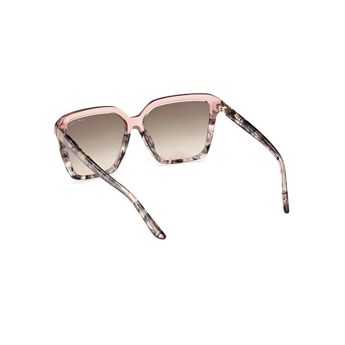 Guess By Marciano GM00009 Gafas de Sol Mujer Rosa Animal Print Cuadradas 58 mm