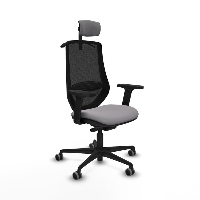 PIQUERAS Y CRESPO Silla de oficina Mardos con mecanismo Sincro/Traslack Gris y Negro PIQUERAS Y CRESPO Silla de oficina Mardos con mecanismo Sincro/Traslack Gris y Negro
