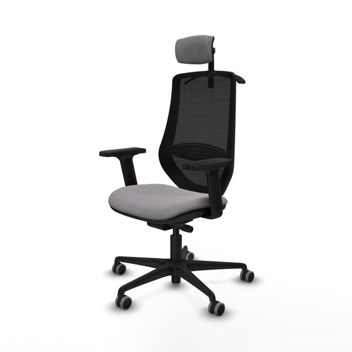 PIQUERAS Y CRESPO Silla de oficina Mardos con mecanismo Sincro/Traslack Gris y Negro PIQUERAS Y CRESPO Silla de oficina Mardos con mecanismo Sincro/Traslack Gris y Negro