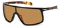 David Beckham DB-99-VISOR-WR7 con cristales marrones