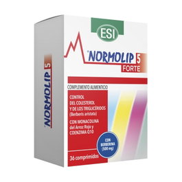 Trepat Diet Normolip 5 Forte 36 comprimidos Complemento Alimenticio Berberis Arroz Rojo