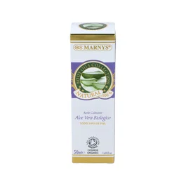 MARNYS Aceite Calmante Hidratante y Regenerador con Aloe Vera Bio para Piel después del Sol o Depilación - 50 ml