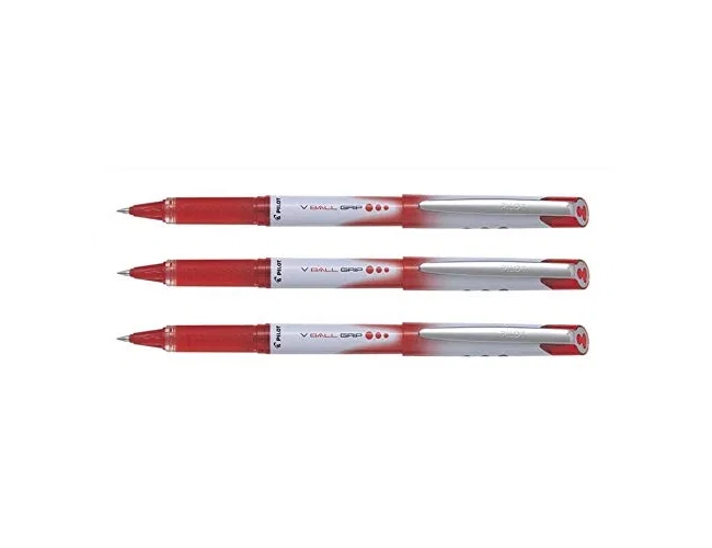 Pilot Rotulador Roller V-Ball Grip Rojo 0,5 mm