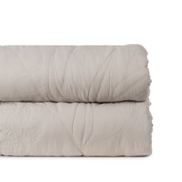 Ixia Colcha Beige de Poliéster 180 x 260 cm