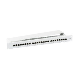EFB Elektronik Patchpanel STP 24xRJ45 Cat.5e 1U Gris