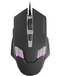 Mars Gaming MM024 Ratón Gaming RGB Óptico 4000 DPI, Mano Derecha, USB, 6 Botones, Negro
