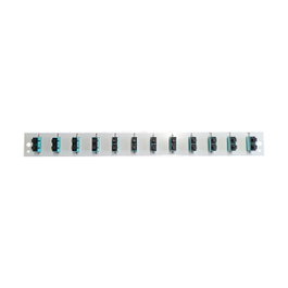 EFB Elektronik SB-FP-12SC-D-V-OM3 Placa frontal con 12 x SC Duplex OM3 vertical, gris