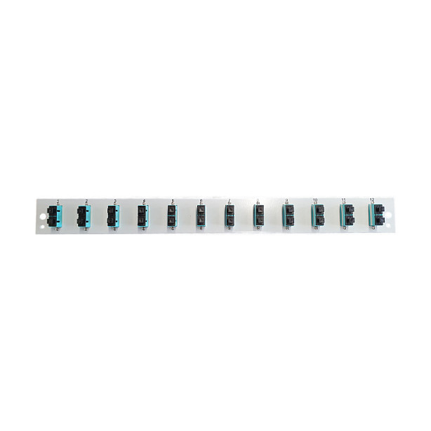 EFB Elektronik SB-FP-12SC-D-V-OM3 Placa frontal con 12 x SC Duplex OM3 vertical, gris EFB Elektronik SB-FP-12SC-D-V-OM3 Placa frontal con 12 x SC Duplex OM3 vertical, gris