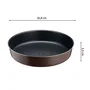 ÉXITO TEFAL Pastel redondo J1609702 26 cm marrón