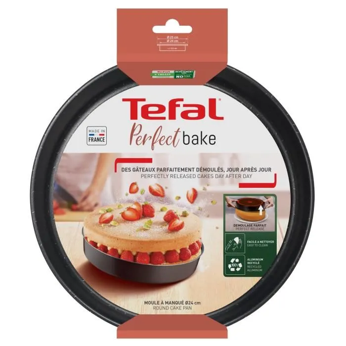 ÉXITO TEFAL Pastel redondo J1609702 26 cm marrón