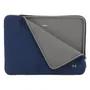 Mobilis 049021 Funda de Neopreno para MacBook Pro 13" y 14" (35.6 cm), 14 Pulgadas - Resistente a Rayones y Golpes, Color Azul Gris