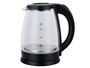 Argon Hervidor Negro LED Borosilicato 1.8 L 22 x 24.5 x 16 cm (Set de 6)