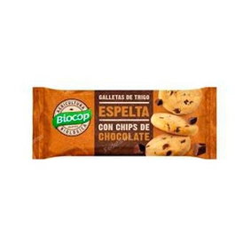 BIOCOP Galleta Trigo Espelta con Chocolate Bio 15Udsx 32 Gr