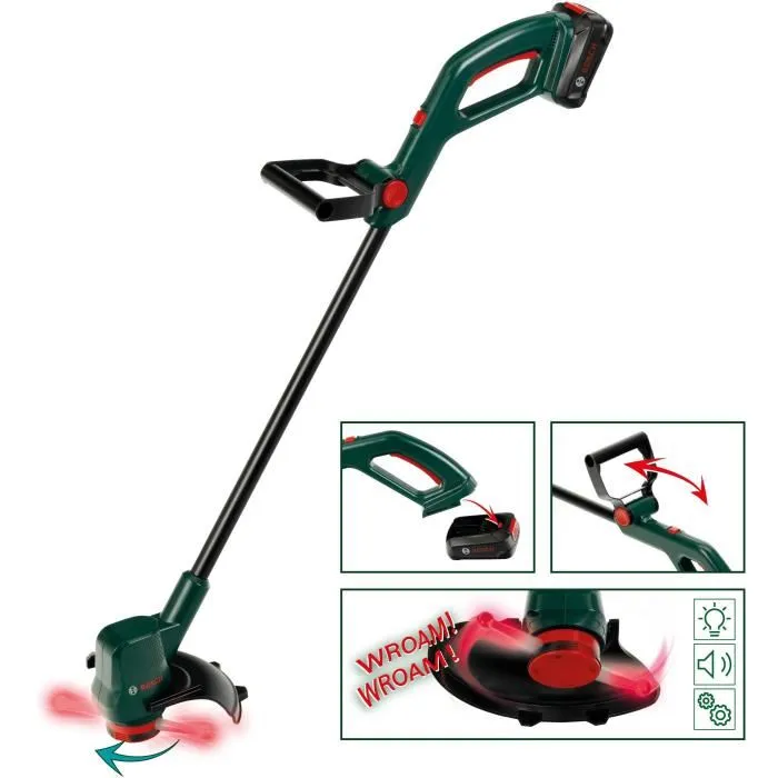 Bosch Cortadora de césped electrónica 2774 3 años