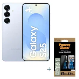 Samsung S25 256GB Azul con protector de privacidad Panzer