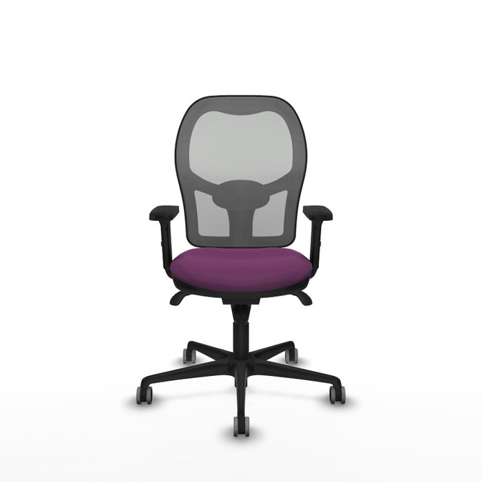 PIQUERAS Y CRESPO Silla de oficina Jorquera con mecanismo Sincro, Morado y Gris PIQUERAS Y CRESPO Silla de oficina Jorquera con mecanismo Sincro, Morado y Gris