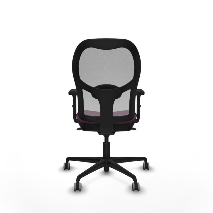 PIQUERAS Y CRESPO Silla de oficina Jorquera con mecanismo Sincro, Morado y Gris PIQUERAS Y CRESPO Silla de oficina Jorquera con mecanismo Sincro, Morado y Gris