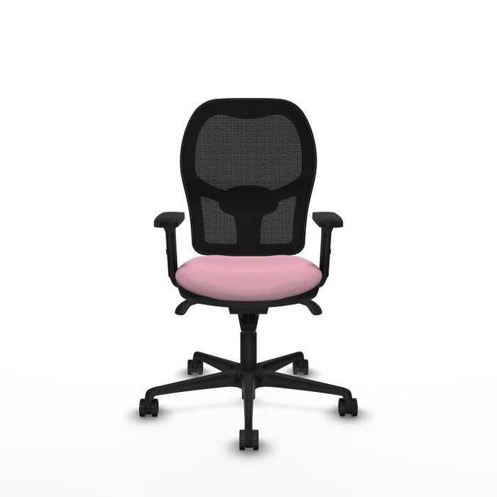 PIQUERAS Y CRESPO Silla de oficina Jorquera Rosa y Negro PIQUERAS Y CRESPO Silla de oficina Jorquera Rosa y Negro