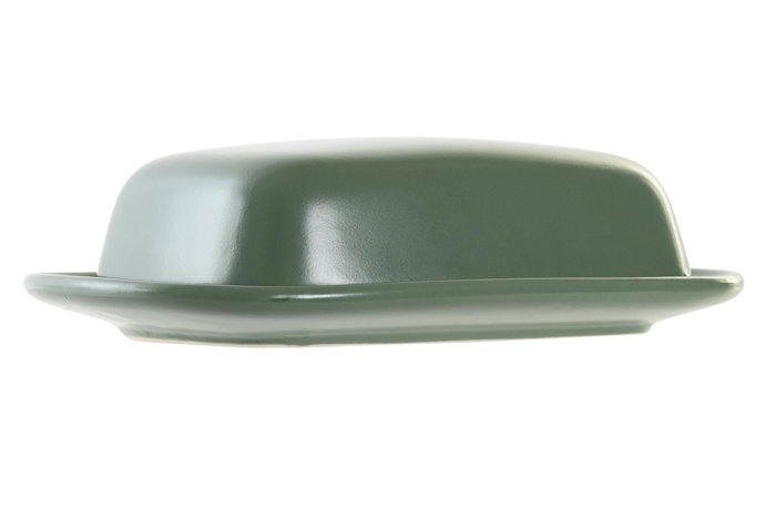 DKD Home Decor Mantequillera de Gres Lianfeng 21 Surtido de 3 Unidades