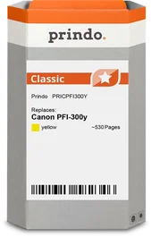 Prindo Cartucho de tinta amarillo PRICPFI300Y Classic