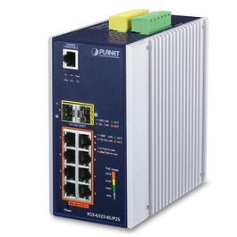 Planet IGS-6325-8UP2S2X Switch Industrial PoE Gigabit 8 Puertos 802.3bt + 2 SFP Gestionable L3