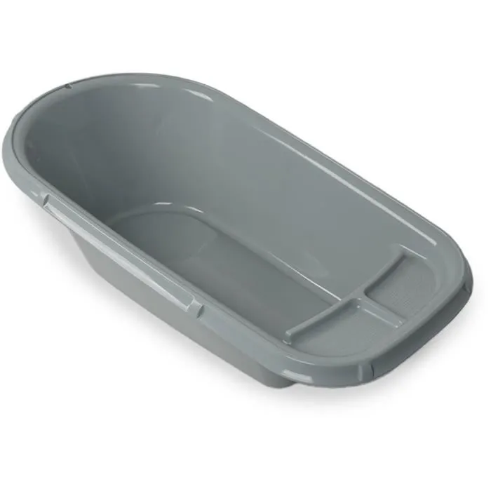 Thermobaby LUXURY TUB Bañera Infantil Plegable Charming Grey con Tapón de Drenaje Estable Robusta Antideslizante para Bebé Thermobaby LUXURY TUB Bañera Infantil Plegable Charming Grey con Tapón de Drenaje Estable Robusta Antideslizante para Bebé