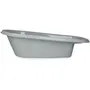 Thermobaby LUXURY TUB Bañera Infantil Plegable Charming Grey con Tapón de Drenaje Estable Robusta Antideslizante para Bebé
