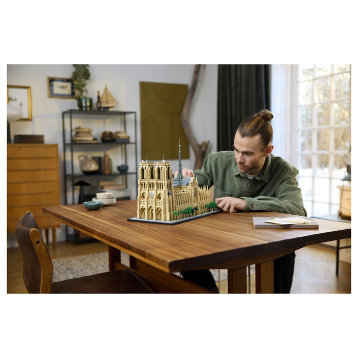 LEGO Architecture Notre-Dame de Paris 21061, Juego Construcción 4383 Piezas