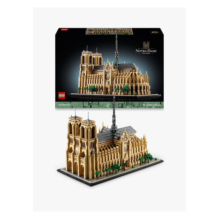 LEGO Architecture Notre-Dame de Paris 21061, Juego Construcción 4383 Piezas