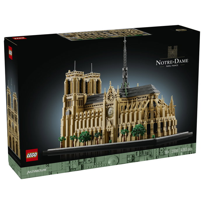LEGO Architecture Notre-Dame de Paris 21061, Juego Construcción 4383 Piezas
