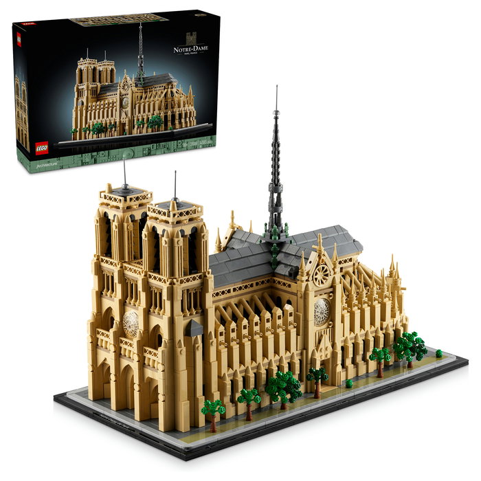 LEGO Architecture Notre-Dame de Paris 21061, Juego Construcción 4383 Piezas