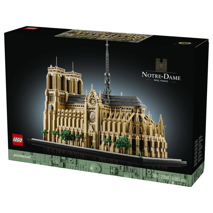 LEGO Architecture Notre-Dame de Paris 21061, Juego Construcción 4383 Piezas