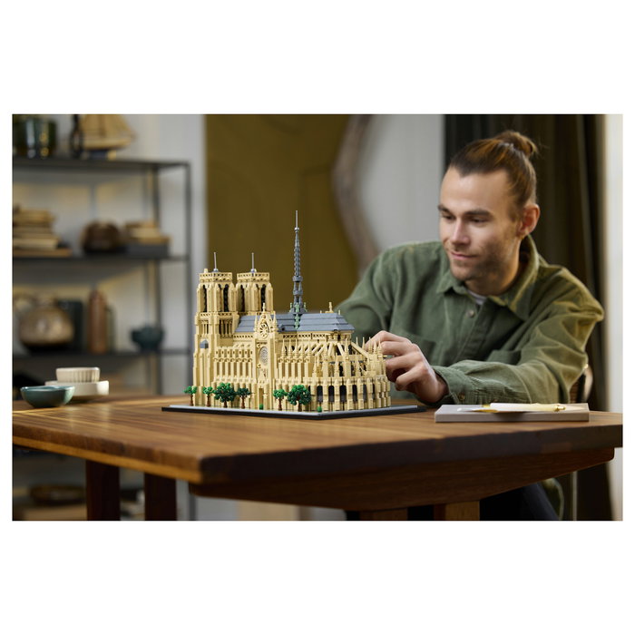 LEGO Architecture Notre-Dame de Paris 21061, Juego Construcción 4383 Piezas