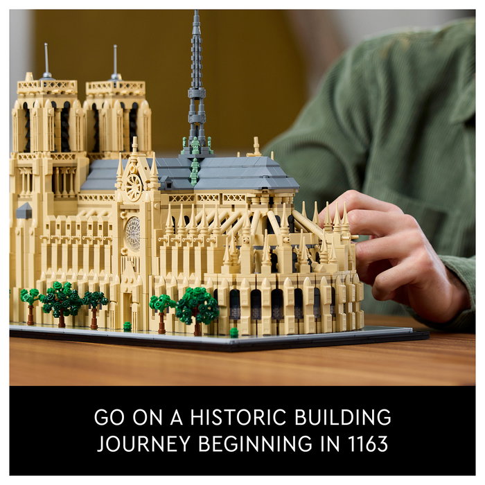 LEGO Architecture Notre-Dame de Paris 21061, Juego Construcción 4383 Piezas