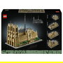 LEGO Architecture Notre-Dame de Paris 21061, Juego Construcción 4383 Piezas