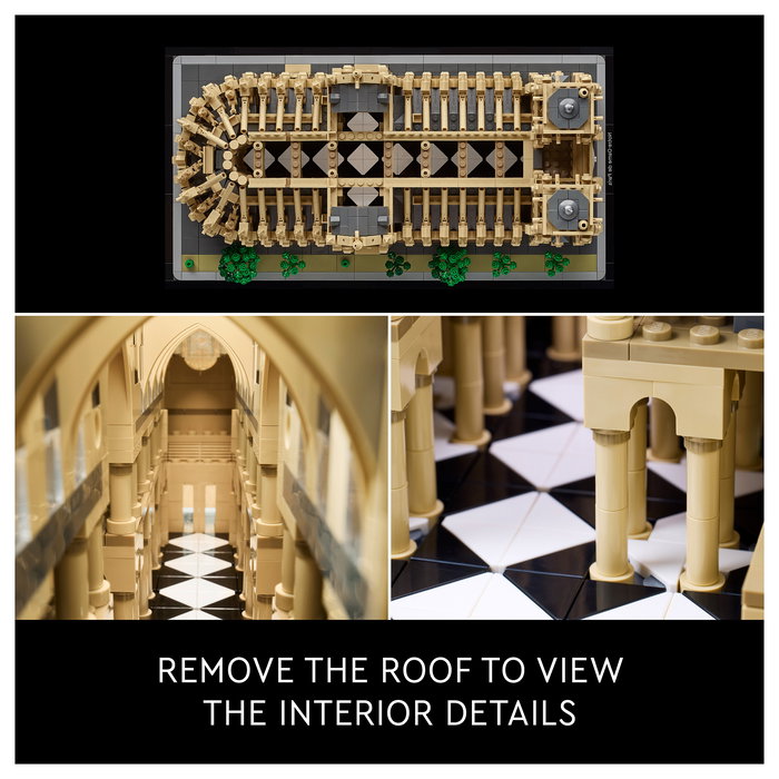 LEGO Architecture Notre-Dame de Paris 21061, Juego Construcción 4383 Piezas