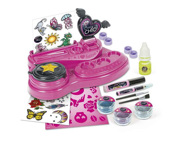 Clementoni Juego Crazy Tattoo Crazy Chic