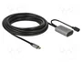DeLOCK 85392 Cable de extensión USB activo USB Type-C de 5 m, 5 Gbps