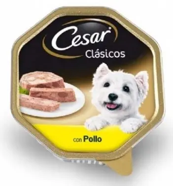 Cesar Clásicos Pollo Comida Húmeda Caja 14x150g